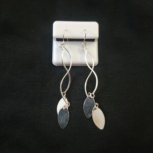 Elegant Silver Dangle Earrings
